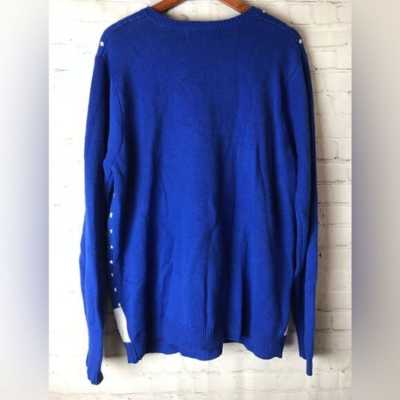 Jolly Sweaters Ugly Christmas Sweater Snowman Wearing Scarf Size XL Unisex - Picture 9 of 9